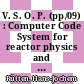 V. S. O. P. (pp/09) : Computer Code System for reactor physics and fuel cycle simulation, Version 2009 [E-Book] /