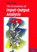 The economics of input-output analysis /