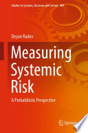 Measuring Systemic Risk [E-Book] : A Probabilistic Perspective /