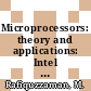 Microprocessors: theory and applications: Intel und Motorola.