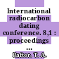 International radiocarbon dating conference. 8,1 : proceedings Wellington, 18.10.72-25.10.72.