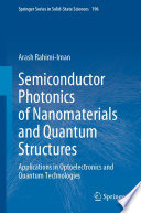Semiconductor Photonics of Nanomaterials and Quantum Structures [E-Book] : Applications in Optoelectronics and Quantum Technologies /