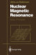 Nuclear magnetic resonance : basic principles /