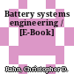 Battery systems engineering / [E-Book]