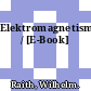 Elektromagnetismus / [E-Book]