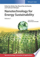Nanotechnology for energy sustainability [E-Book] /