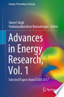 Advances in Energy Research. 1 [E-Book] : Selected Papers from ICAER 2017 /