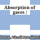 Absorption of gases /