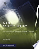 Applied nanotechnology : the conversion of research results to products [E-Book] /