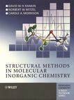 Structural methods in molecular inorganic chemistry /