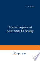 Modern Aspects of Solid State Chemistry [E-Book] /