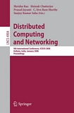 Distributed computing and networking [E-Book] : 9th international conference Kolkata, India, January 5-8, 2008 : ICDCN 2008 /