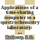 Applications of a time-sharing computer in a spectrochemistry laboratory: optical emission and X-ray fluorescence /