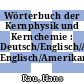 Wörterbuch der Kernphysik und Kernchemie : Deutsch/Englisch/Amerikanisch, Englisch/Amerikanisch/Deutsch.