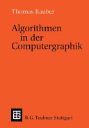 Algorithmen in der Computergraphik.