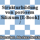 Strukturbildung von porösem Silizium [E-Book] /