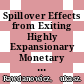 Spillover Effects from Exiting Highly Expansionary Monetary Policies [E-Book] /