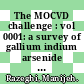 The MOCVD challenge : vol 0001: a survey of gallium indium arsenide phosphide / indium phosphide for photonic and electronic applications.