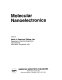 Molecular nanoelectronics /