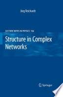 Structure in Complex Networks [E-Book] /
