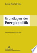 Grundlagen der Energiepolitik /