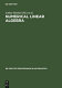 Numerical linear algebra : Conference in numerical linear algebra and scientific computation: proceedings : Kent, OH, 13.03.92-14.03.92.