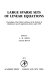 Large sparse sets of linear equations : proceedings of the Oxford conference of the Institute of Mathematics and Its Applications held in April, 1970 /