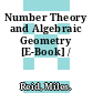 Number Theory and Algebraic Geometry [E-Book] /