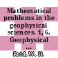 Mathematical problems in the geophysical sciences. 1, 6. Geophysical fluid dynamics : summer seminar on applied mathematics : Troy, NY, 06.07.70-31.07.70.