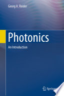 Photonics [E-Book] : An Introduction /