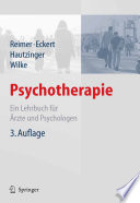 Psychotherapie [E-Book] /