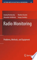 Radio Monitoring [E-Book] : Problems, Methods and Equipment /