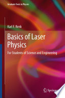 Basics of Laser Physics [E-Book] : For Students of Science and Engineering /