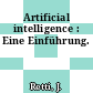 Artificial intelligence : Eine Einführung.