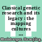 Classical genetic research and its legacy : the mapping cultures of twentieth-century genetics [E-Book] /
