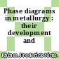 Phase diagrams in metallurgy : their development and application.