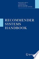 Recommender Systems Handbook [E-Book] /