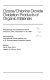 Ozone/chlorine dioxide oxidation products of organic materials : proceedings of a conference held in Cincinnati, Ohio, November 17-19, 1976 /