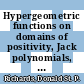 Hypergeometric functions on domains of positivity, Jack polynomials, and applications : proceedings of an AMS Special Session held March 22-23, 1991 in Tampa, Florida [E-Book] /