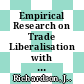 Empirical Research on Trade Liberalisation with Imperfect Competition [E-Book]: A Survey /