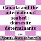 Canada and the international seabed : domestic determinants and external constraints [E-Book] /