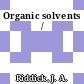 Organic solvents /