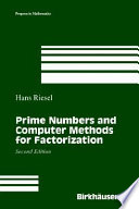 Prime numbers and computer methods for factorization.