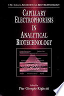 Capillary electrophoresis in analytical biotechnology /