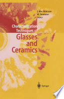 Characterization Techniques of Glasses and Ceramics [E-Book] /