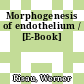 Morphogenesis of endothelium / [E-Book]