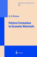 Pattern Formation in Granular Materials [E-Book] /