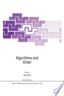 Algorithms and Order [E-Book] /