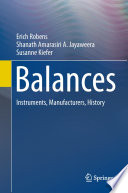 Balances [E-Book] : Instruments, Manufacturers, History /