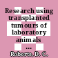 Research using transplanted tumours of laboratory animals vol 0016 : A crossreferenced bibliography 1979.